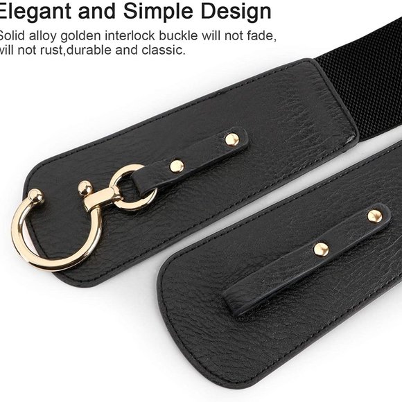 Women\'s Fashion Vintage Wide Elastic Stretch main image 5